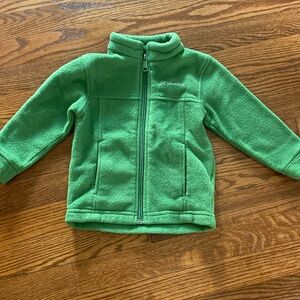 Columbia 18-24 month green fleece jacket.
